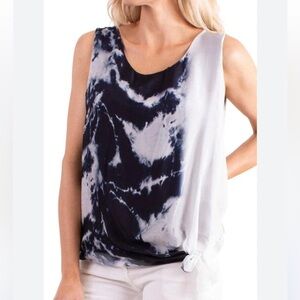 Gigi Moda Corfu Sleeveless Blouse Silk One Size